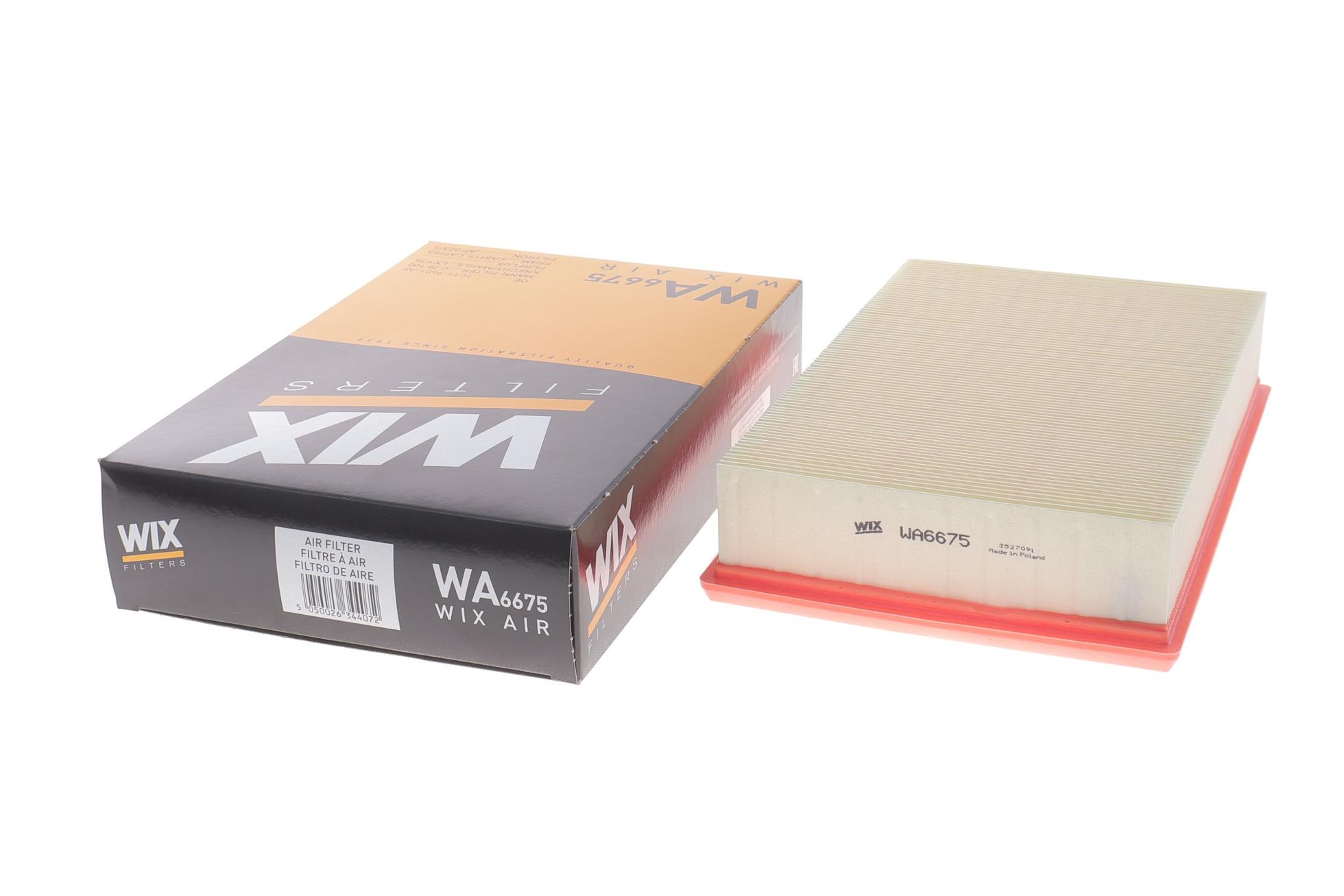 WA6675 WIX FILTERS